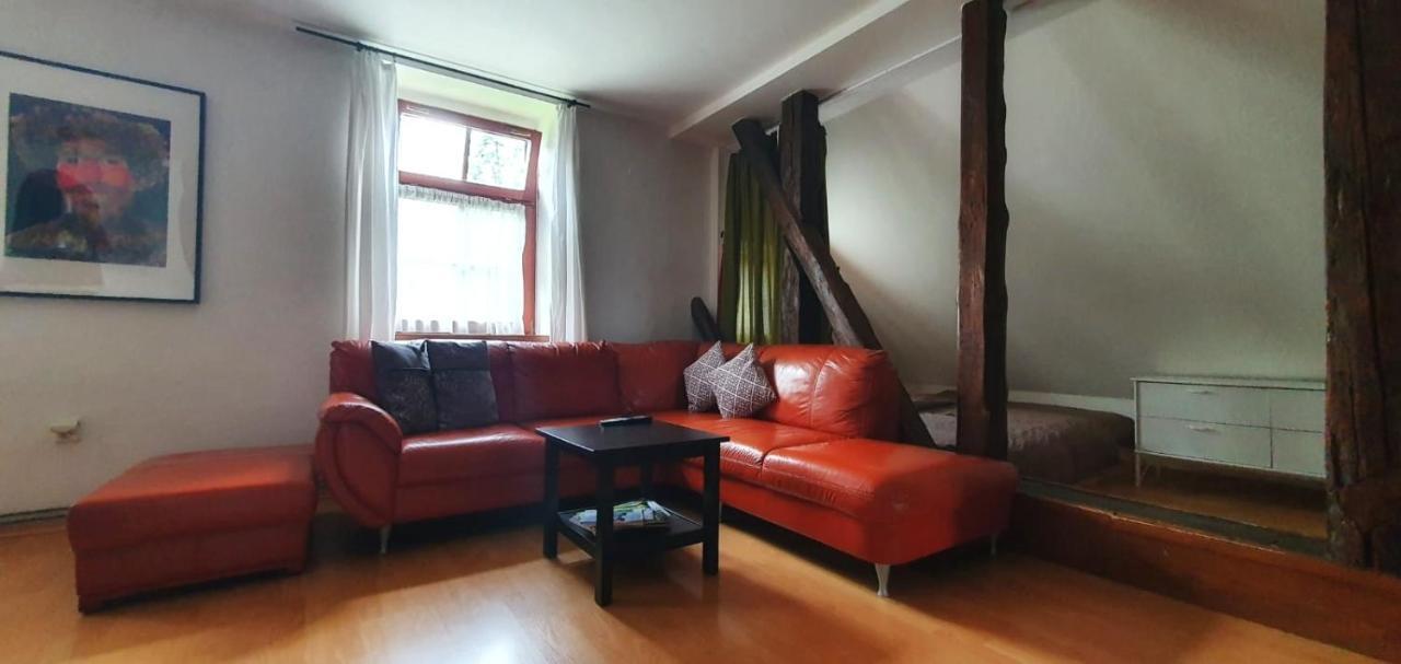 Apartmá v Rodném domě Vincenze Priessnitze v centru lázní Jeseník Extérieur photo